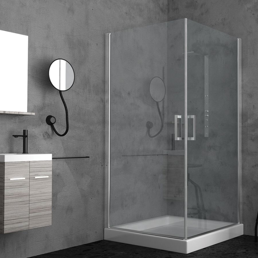 Orabella Door square asymmetrical 70X90 - Καμπίνα τετράγωνη / ασύμμετρη 30147